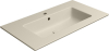 GSI PURA keramické umyvadlo Slim 82x46cm, creta mat 8885108