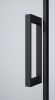 Gelco DRAGON BLACK čtvercový sprchový kout 800x800mm, rohový vstup GD4280B-01