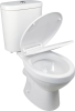 Mereo WC kombi, RIMLESS, zadní odpad s armaturou VSD99