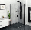 Polysan ZOOM BLACK obdélníkový sprchový kout 900x800mm L/P varianta ZL1290BZL3280B