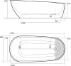 Kerasan AQUATECH vana 170x70cm, bílá 375001