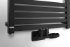 Bruckner GRUNT otopné těleso rovné 500x1610 mm, středové připojení, černá mat 600.123.6