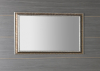 Sapho AMBIENTE zrcadlo v dřevěném rámu 62x102cm, bronzová patina NL701