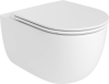 Bruckner GLANZ WC sedátko, SLIM, Soft Close, Easy Take, bílá 201.526.4