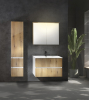 Aqualine PANEDA STRIP skříňka vysoká 35x165x31cm, levá/pravá, dub emporio PN265