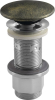 Sapho Umyvadlová výpust 5/4“, click-clack, betonová zátka, 10-80mm, zlato mat FG918