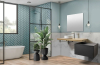 Mereo Ponte, koupelnová skříňka 70 cm, Multidecor, Černá Supermat CN291CIPM