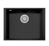 Granitový dřez Sinks CUBE 490U Nanoblack + MIX 35 Nanoblack G260N6