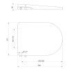 JALTA WC kombi s funkcí bidetu Clean Star,  Rimless, spodní/zadní odpad, bílá LB402-1