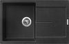 Granitový dřez Sinks ULTIMA 790 Granblack + ELASTA černá matná G25130