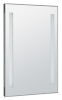 Aqualine Zrcadlo s LED osvětlením 50x70cm, kolébkový vypínač ATH5