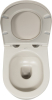 Isvea INFINITY závěsná WC mísa, Rimless, 36, 5x53cm, ivory 10NF02004-2K