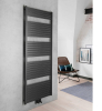 Aqualine TONDI otopné těleso rovné 600x1690 mm, středové připojení, černá mat DT496T