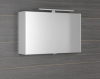 Sapho CLOE galerka s LED osvětlením 80x50x18cm, bílá CE080-0030