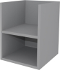Mereo Aira, koupelnová skříňka 40 cm, spodní, Multidecor, Šedý Supermat CN795SSEDA