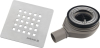 Polysan TRENECA vaničkový sifon, průměr 90mm, DN40, krytka nerez 84999