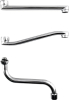 Aqualine LOTTA nástěnná dřezová baterie 3/4", bez ramínka, chrom LT641