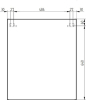 Mereo Aira, Mailo, Opto, Vigo koupelnová galerka 60 cm, zrcadlová skříňka, dub Riviera CN715GR