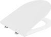 Bruckner GLANZ WC sedátko, SLIM, Soft Close, Easy Take, bílá 201.526.4