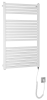 Aqualine TONDI-E elektrické otopné těleso rovné 600x970 mm, 400 W, bílá DE460T