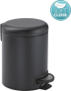 Gedy POTTY odpadkový koš 3l, Soft Close, černá mat 320914