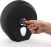 MARPLAST COLORED zásobník na toaletní papír max. Ø 23cm, ABS, Soft Touch, černá mat A75610NE