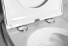 Bruckner HEIKE WC sedátko, Slim, Soft Close, duroplast, bílá 301.309.4
