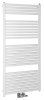 Aqualine TONDI otopné těleso rovné 600x1330 mm, středové připojení, bílá DT480T