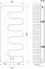 Sapho EVOLLA otopné těleso 490x1390 mm, černá mat MI1400