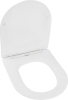 Sapho PACO WC sedátko, SLIM, Soft Close, Easy Take, bílá PCS1012