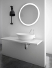 Aqualine NOA kulaté zrcadlo s LED osvětlením ø 60cm OM260