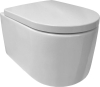 Mereo WC závěsné kapotované, RIMLESS, 495x360x370, keramické, vč. sedátka CSS115SN VSD84S2