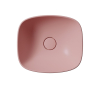 GSI NUBES keramické umyvadlo na desku 40x35cm, blush mat 978524