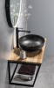 Sapho WOODY deska 756x28x463mm, masiv přírodní dub WDS750-70