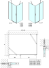 Polysan ZOOM obdélníkový sprchový kout 1100x900mm L/P varianta ZL1311ZL3290