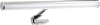 Sapho IRENE LED svítidlo, 6 W, 286x100x25mm, IP44, chrom 25861CI