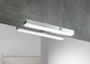 Sapho VERONICA 2 LED svítidlo, 8 W, 300x25x83 mm, IP44, chrom E26698CI