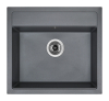 Granitový dřez Sinks SOLO 560 Titanium+ELKA SO56072ELCL