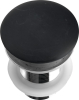 Sapho BLOK umyvadlová výpust 5/4“, click-clack, zátka černý marquin, mat 2401-931