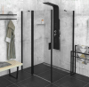 Polysan ZOOM BLACK obdélníkový sprchový kout 1100x1000mm L/P varianta ZL1311BZL3210B