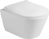 Sapho AVVA závěsná WC mísa, Rimless, 35, 5x53cm, bílá 100314