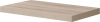 Mereo Ponte, koupelnová deska pod umyvadlo 140 cm, dub Kronberg CN253DK