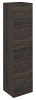 Sapho MORIAN vysoká skříňka 35x140x30cm, dub černý MR189