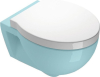 GSI PANORAMA WC sedátko, Soft Close, Quick Release, bílá MS66CN11