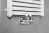Sapho TWIN připojovací sada ventilů pro středové připojení, chrom CP401S
