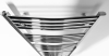 Aqualine ALYA otopné těleso oblé 600x1420mm, chrom LLC204