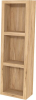 Mereo Aira, koupelnová skříňka 20 cm, horní, policová, Multidecor, Jasan horský CN796SJASH