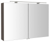 Sapho RIWA galerka s LED osvětlením, 101x70x17cm, borovice rustik RIW100-0016