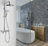 Aqualine FARRAO sprchový sloup s baterií a napouštěním, chrom SL450