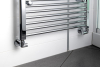 Sapho CORNER SIMPLY připojovací sada ventilů triaxiální, pravé provedení, chrom CP130S